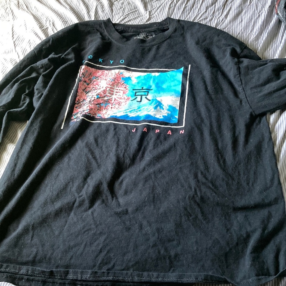 TOKYO JAPAN lONG SLEEVE SHIRT POPULAR POISON SIZE XXL